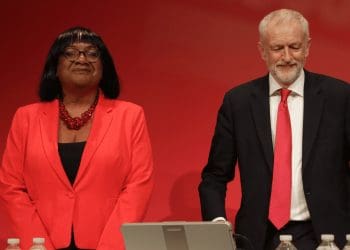 Diane Abbott and Jeremy Corbyn Starmer Labour