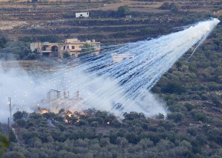 Israel white phosphorus