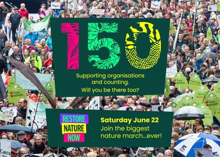 Restore Nature Now march general election