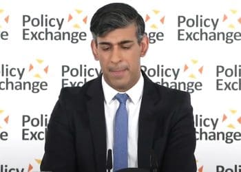 Rishi Sunak looking down healthy life expectancy disposable income