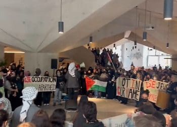 Students occupying LSE over Israel climate crisis LSE protests