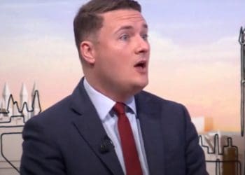 Wes Streeting looking shocked NHS Labour