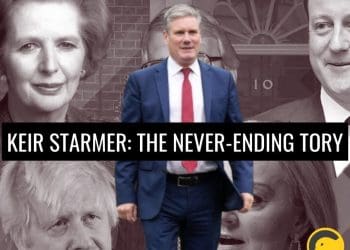 Starmer surrounded by Tories