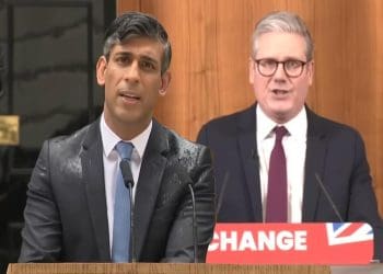 Rishi Sunak and Keir Starmer disabled people general election
