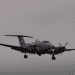 RAF Shadow R1 UK spy plane preparing to land Israel Gaza
