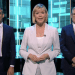 Sunak, Etchingham and Starmer ITV general election debate