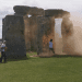 Just Stop Oil protesters at Stonehenge