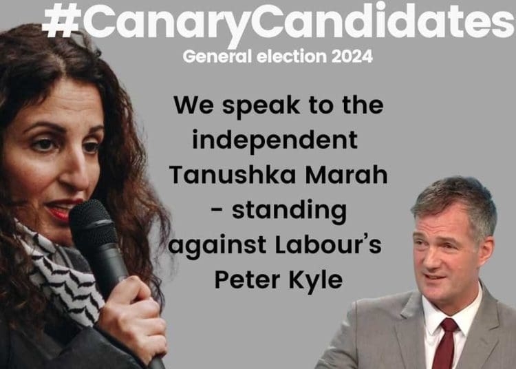 Tanushka Marah Peter Kyle general election Hove