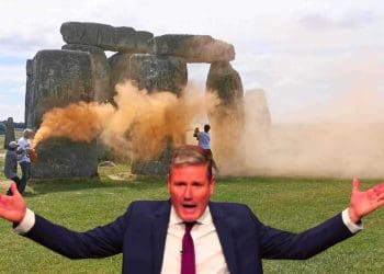 Keir Starmer Just Stop Oil Stonehenge