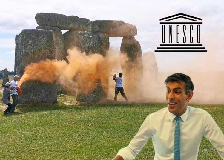 UNESCO Stonehenge Tories