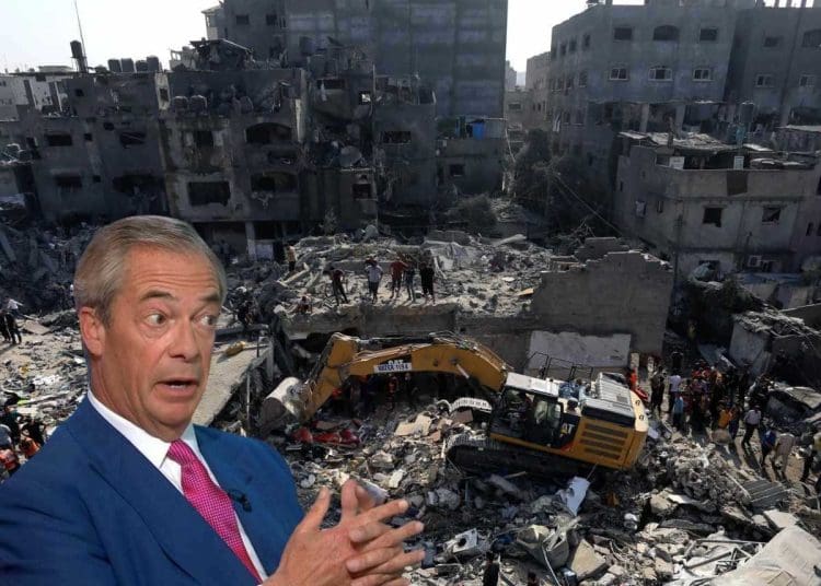 PSC Palestine Israel Farage