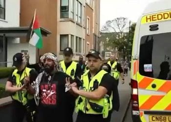 Cardiff cops Palestine