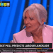 Nadine Dorries on Channel 4's election night programme.