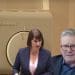 Thermostat turned down. Rachel Reeves and Keir Starmer winter fuel payment Labour