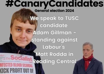 Adam Gillman Reading Labour