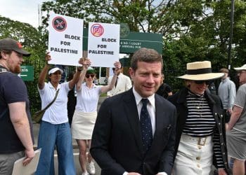 Wimbledon protest Barclays