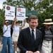 Wimbledon protest Barclays