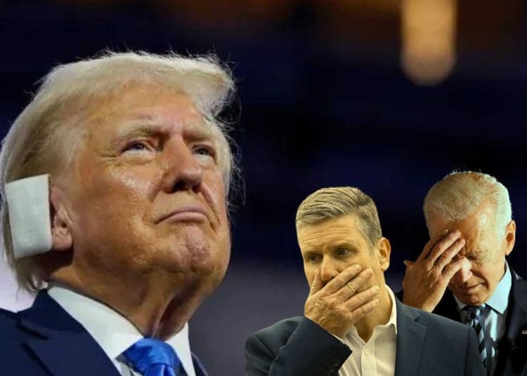 Trump Biden Starmer