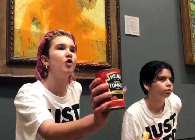 Just Stop Oil soup