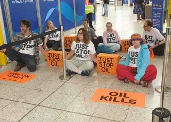 Just Stop Oil Oil Kills Gatwick