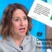 DWP boss Liz Kendall, with the DWP logo and COVID Community Support's letter head PIP