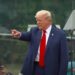 Donald Trump pointing