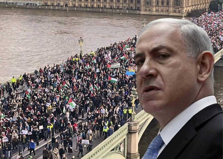 Israel March for Palestine London