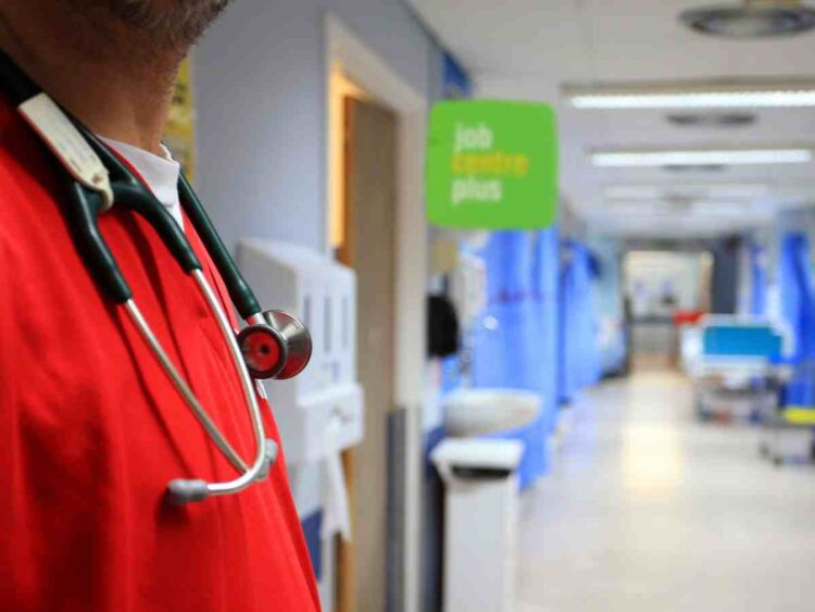 NHS DWP work coaches mental health