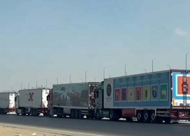 Israel aid convoy
