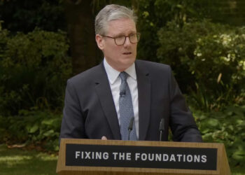 Starmer looking shocked Labour