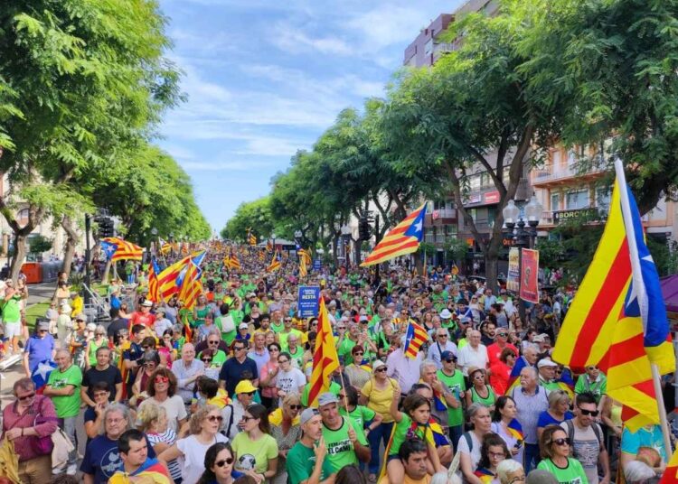 Catalonia rally