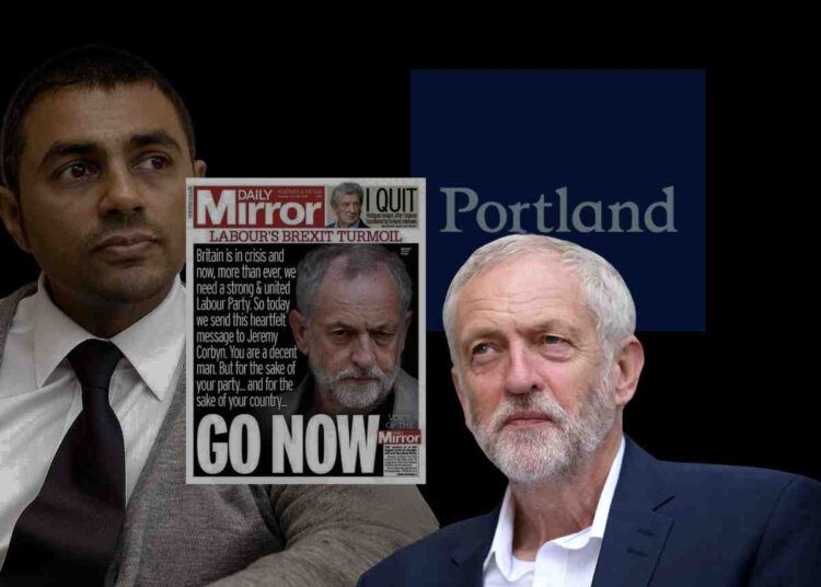 Corbyn Lord Alli Portland Communications