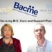 Action for ME, BACME, and NHS North Bristol NHS Trust logos. Text which reads: "This is my M.E. Care and Support Plan". Sonya Chowhury and Peter Gladwell ME/CFS