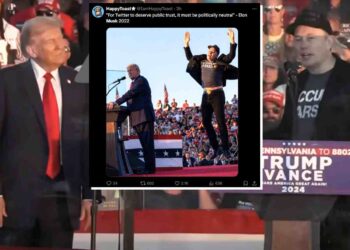 Musk Trump rally