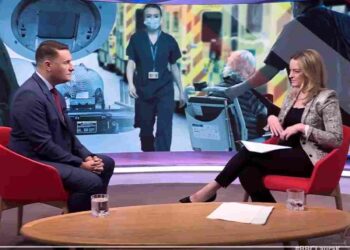 Wes Streeting Laura Kuenssberg NHS Labour BBC