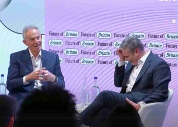 Tony Blair roads Labour Starmer