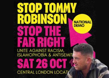 tommy robinson demo