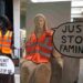 Just Stop Oil Statues
