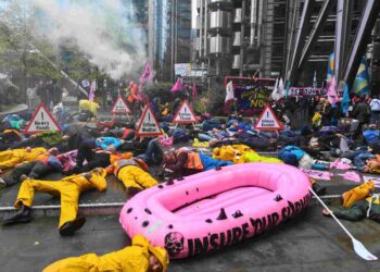 City of London Extinction Rebellion Insure Our Survival
