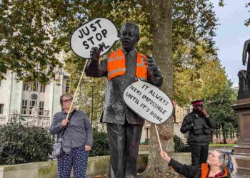 Just Stop Oil Nelson Mandela