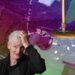 Satellite view of Dyson Farm Limited, James Dyson scratching his head, and a hoover sucking up pound notes inheritance tax Labour