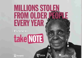 Safer Ageing Week Hourglass