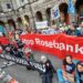 Edinburgh got an early-morning wake-up call: STOP ROSEBANK