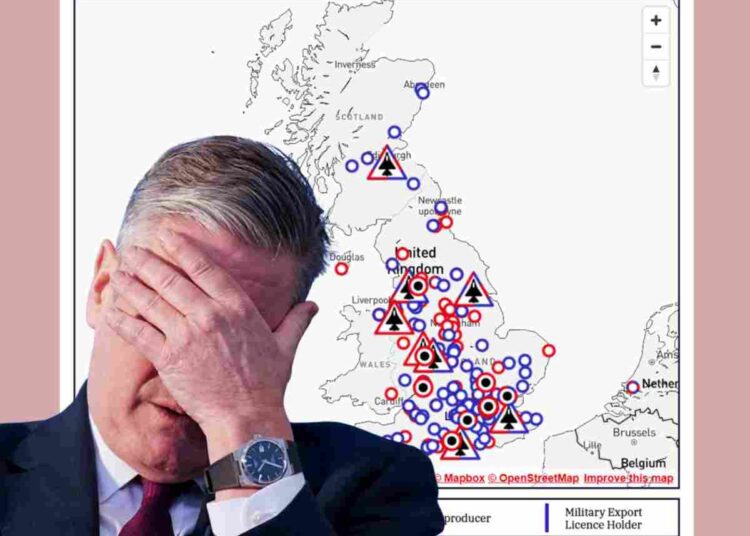 arms dealers ICC Israel Starmer