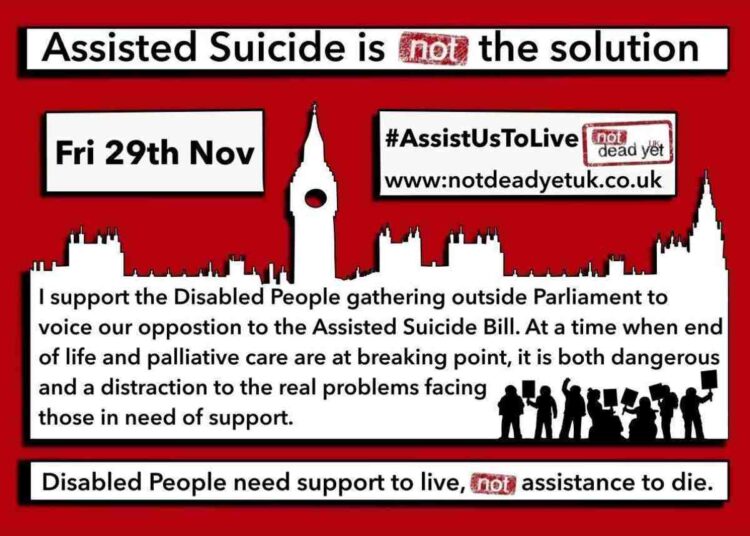 Assisted suicide is not the solution