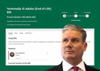 assisted dying bill image and keir starmer