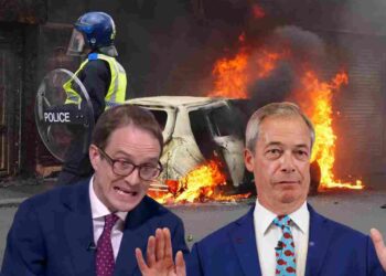 Nigel Farage Chris Mason