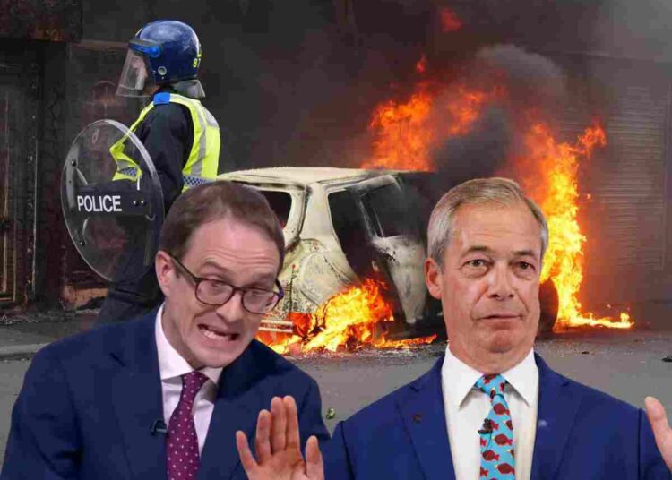 Nigel Farage Chris Mason