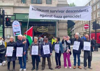 Palestine demo holocaust