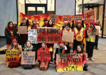 Shell protest